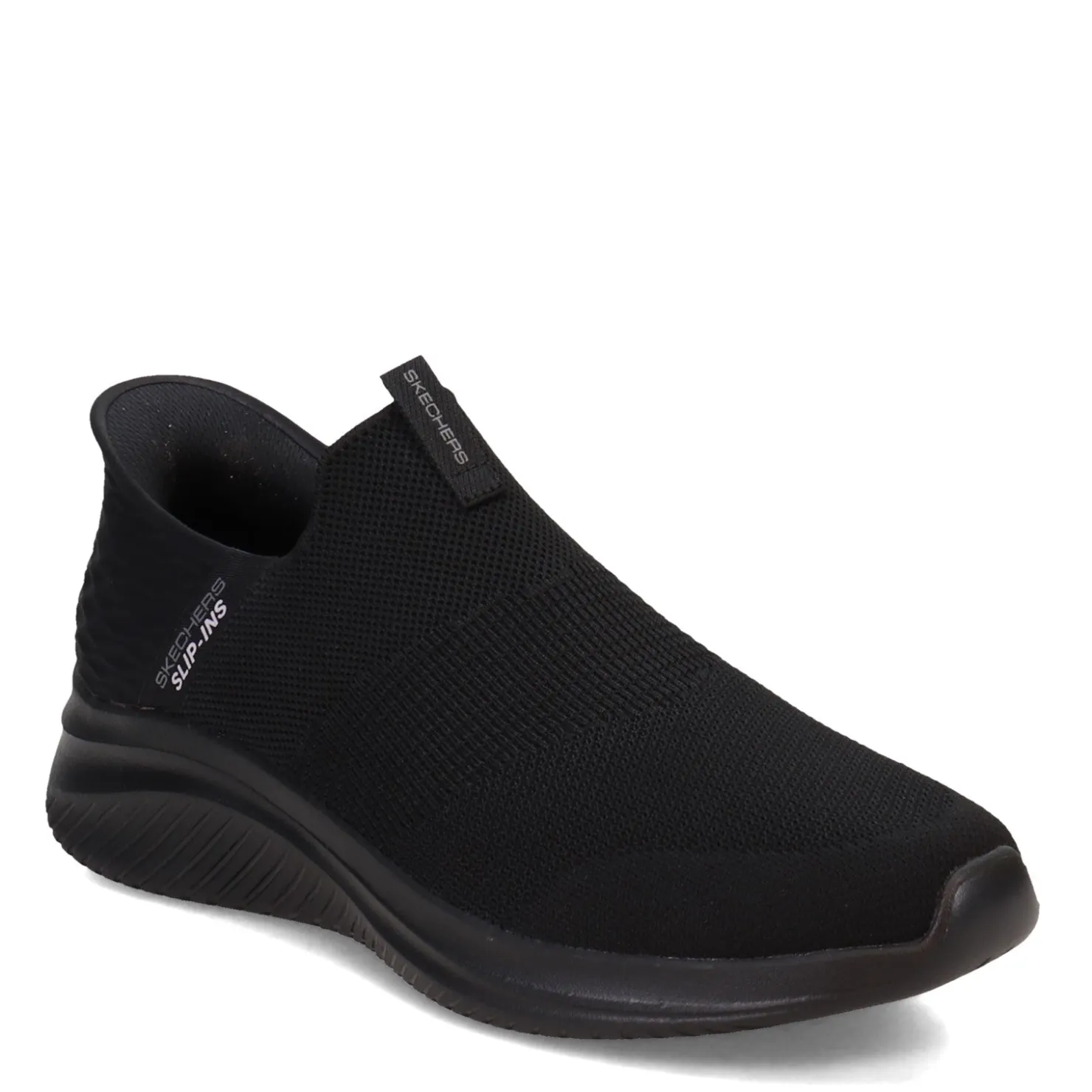 Walking*Skechers Men's , Slip-ins: Ultra Flex 3.0 - Smooth Step Sneaker - Wide Width Black/Black