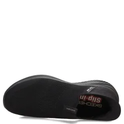 Walking*Skechers Men's , Slip-ins: Ultra Flex 3.0 - Smooth Step Sneaker - Wide Width Black/Black