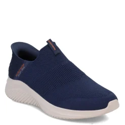 Walking*Skechers Men's , Slip-ins: Ultra Flex 3.0 - Smooth Step Sneaker - Wide Width Navy
