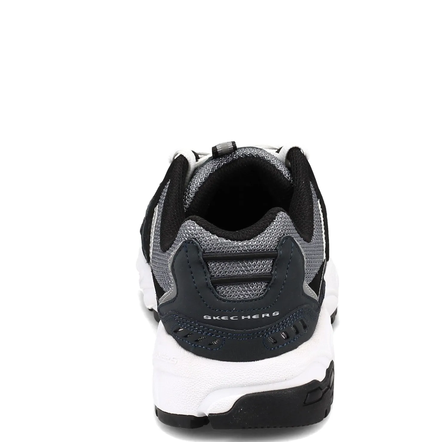 Walking*Skechers Men's , Stamina - Cutback Sneaker - Wide Width Navy/Black