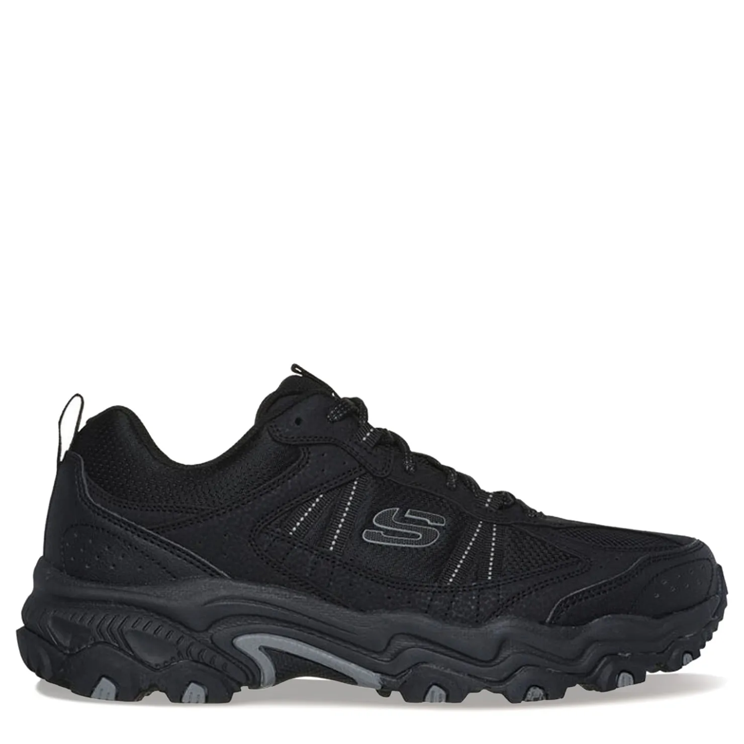 Sneakers & Athletics*Skechers Men's , Stamina AT - Upper Stitch Hiking Shoe Black/Black
