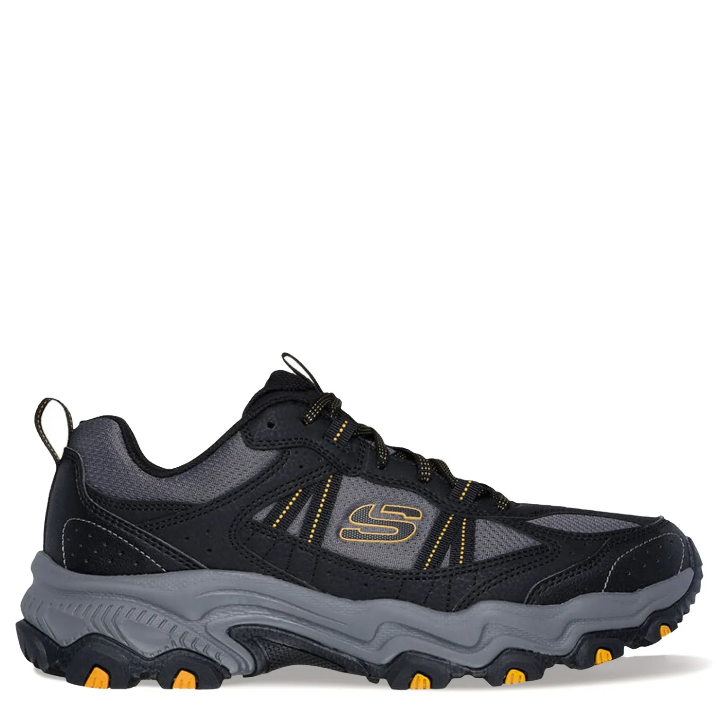 Sneakers & Athletics*Skechers Men's , Stamina AT - Upper Stitch Hiking Shoe Black/Charcoal