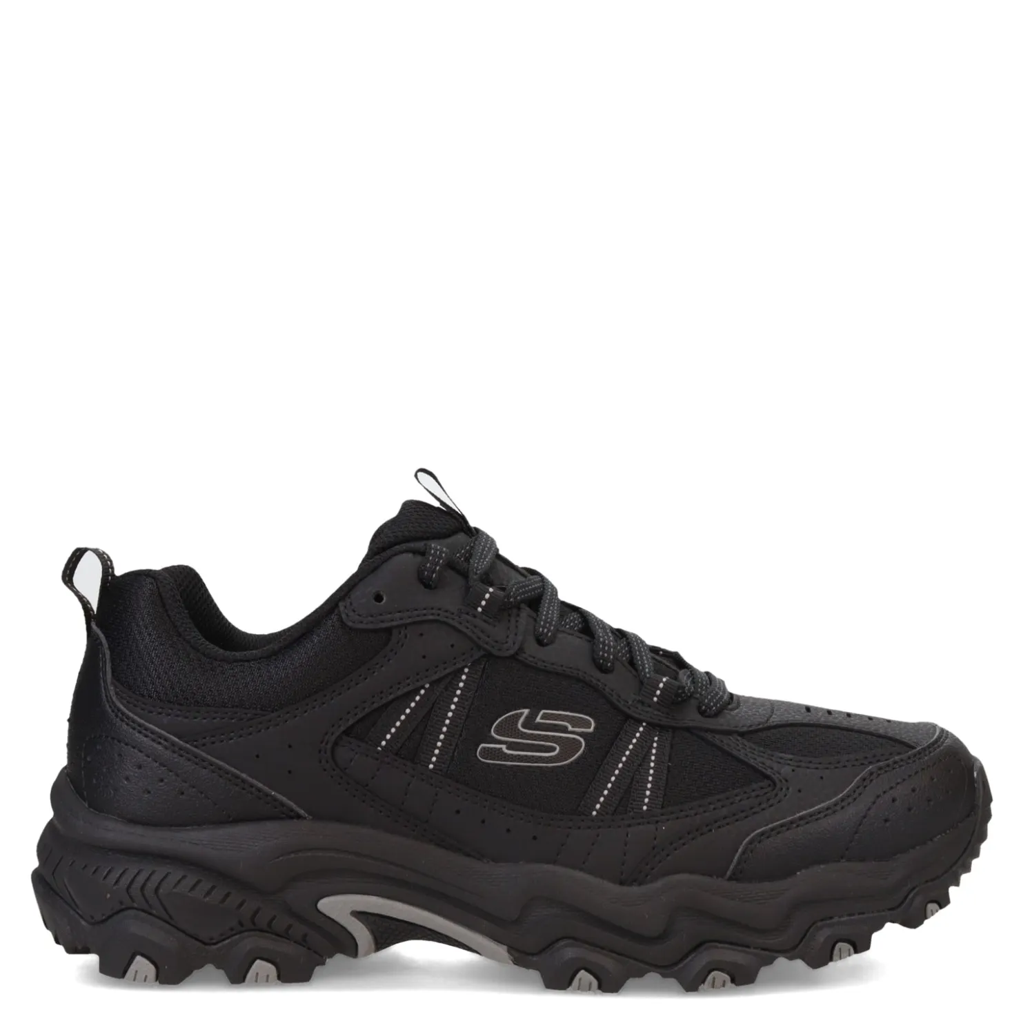 Sneakers & Athletics*Skechers Men's , Stamina AT - Upper Stitch Hiking Shoe - Wide Width Black/Black