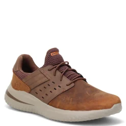 Sneakers & Athletics*Skechers Men's Street, Delson 3.0 - Ezra Sneaker - Wide Width Dark Brown