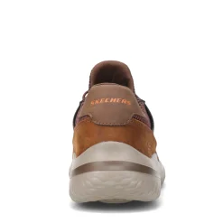 Sneakers & Athletics*Skechers Men's Street, Delson 3.0 - Ezra Sneaker - Wide Width Dark Brown