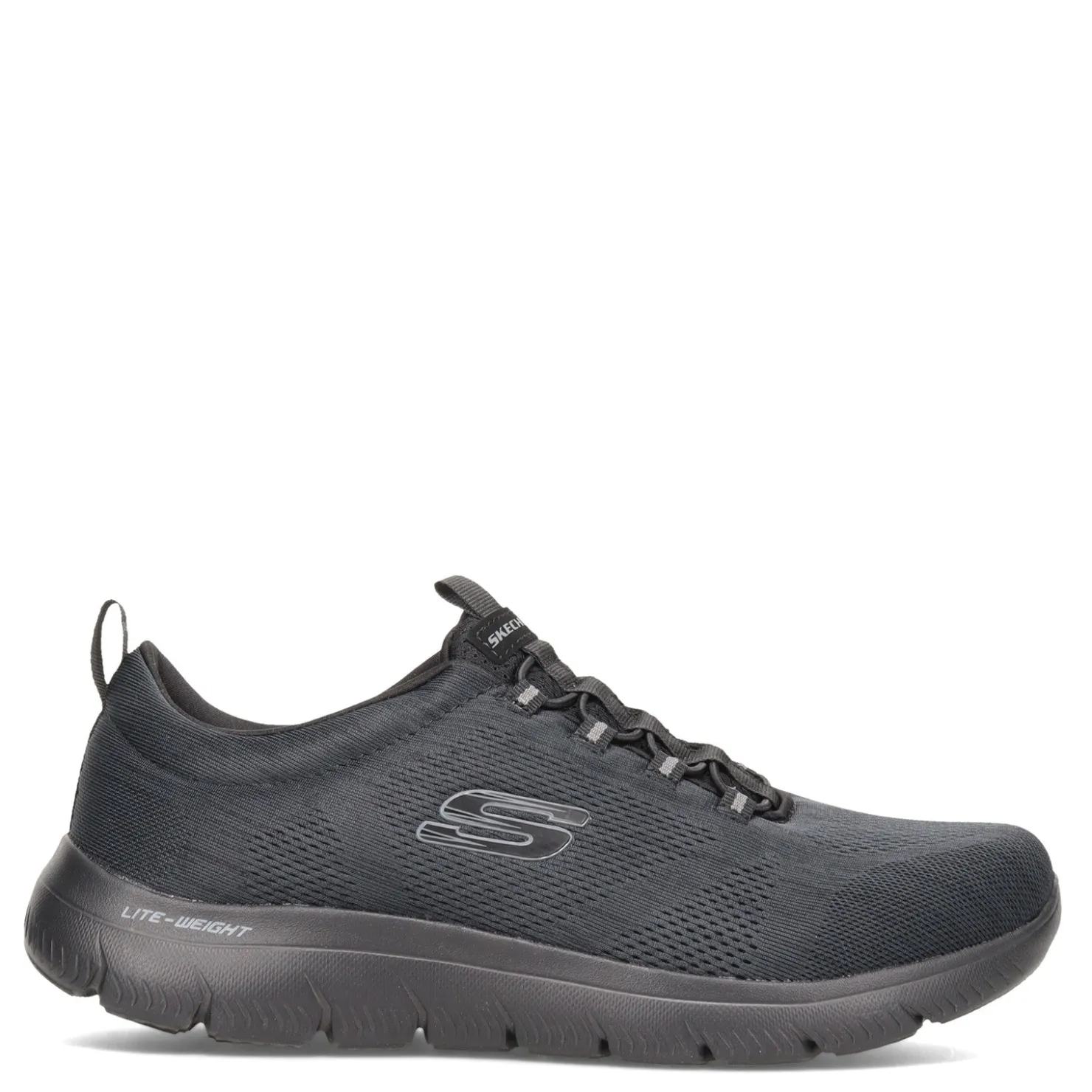 Sneakers & Athletics*Skechers Men's , Summits - Louvin Sneaker Black/Black
