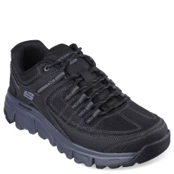 Sneakers & Athletics*Skechers Men's , Summits AT - Upper Draft Hiking Shoe Black/Charcoal