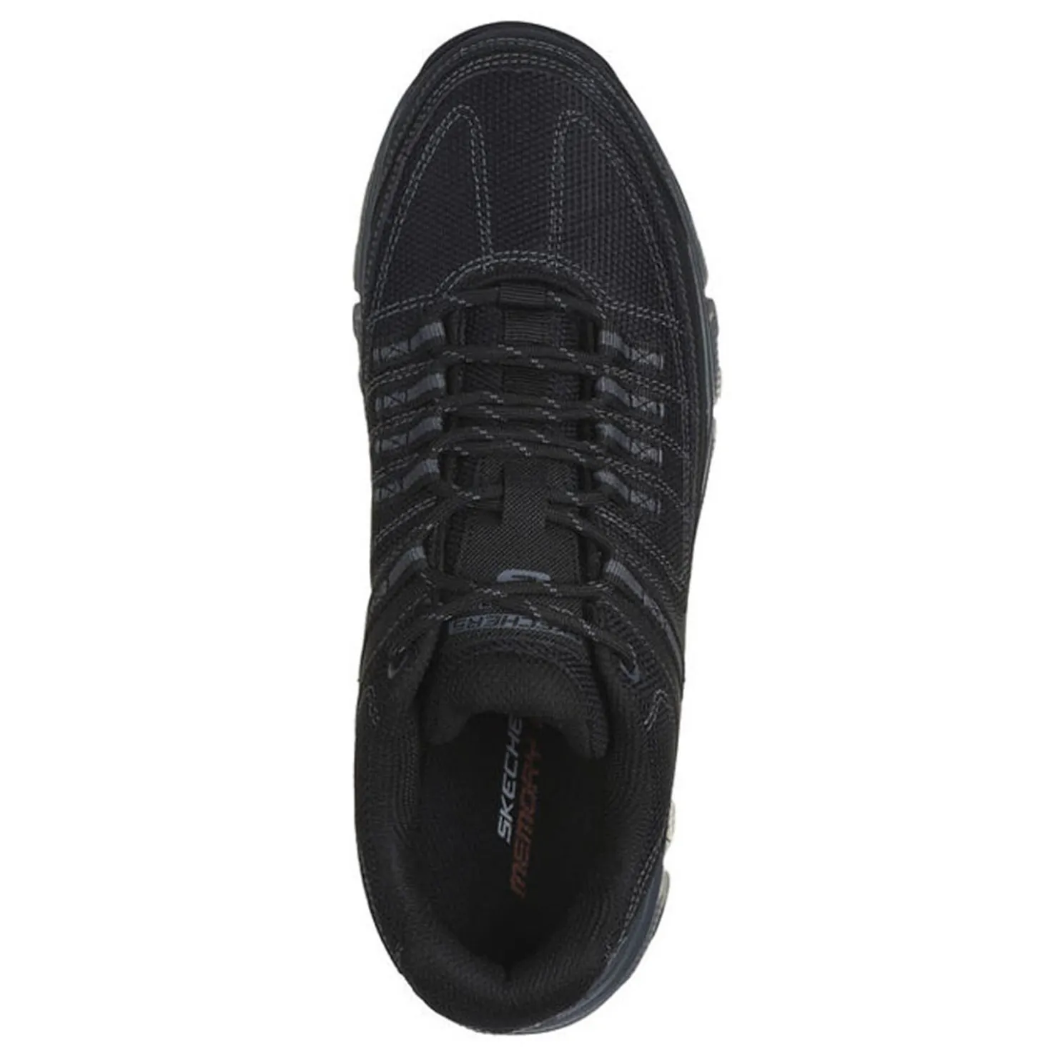 Sneakers & Athletics*Skechers Men's , Summits AT - Upper Draft Hiking Shoe - Wide Width Black/Charcoal