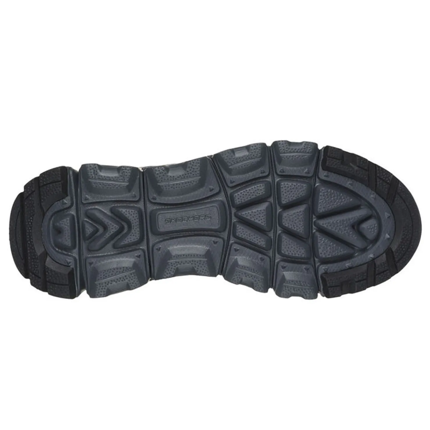 Sneakers & Athletics*Skechers Men's , Summits AT - Upper Draft Hiking Shoe - Wide Width Black/Charcoal