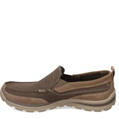 Slip-On Shoes*Skechers Men's , Superior Milford Slip on Shoe Wide Width Brown