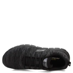 Sneakers & Athletics*Skechers Men's , Track - Front Runner Sneaker Black/Black