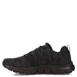 Sneakers & Athletics*Skechers Men's , Track - Front Runner Sneaker - Wide Width Black/Black