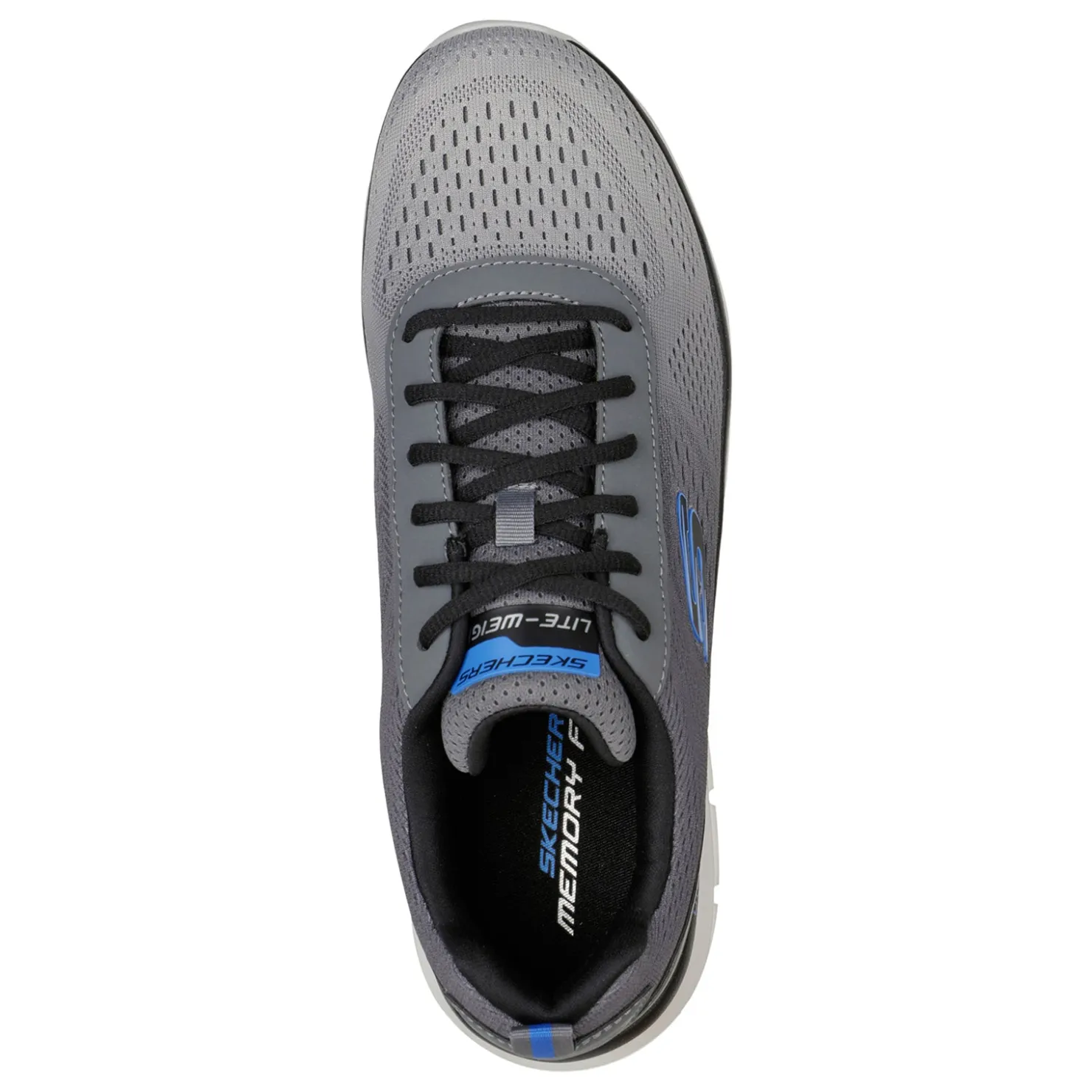 Sneakers & Athletics*Skechers Men's , Track - Ripkent Sneaker - Wide Width Charcoal/Grey