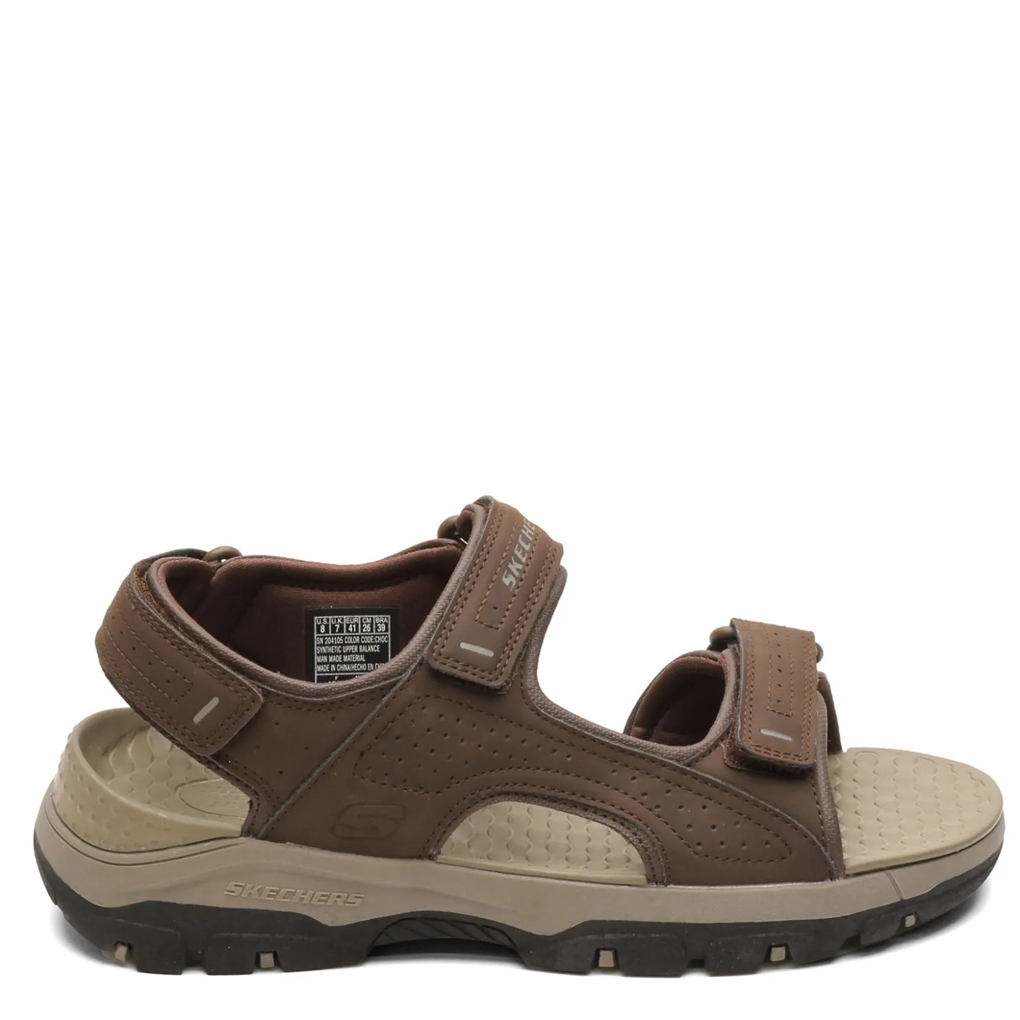 Sandals*Skechers Men's , Tresmen Garo Sandal Chocolate