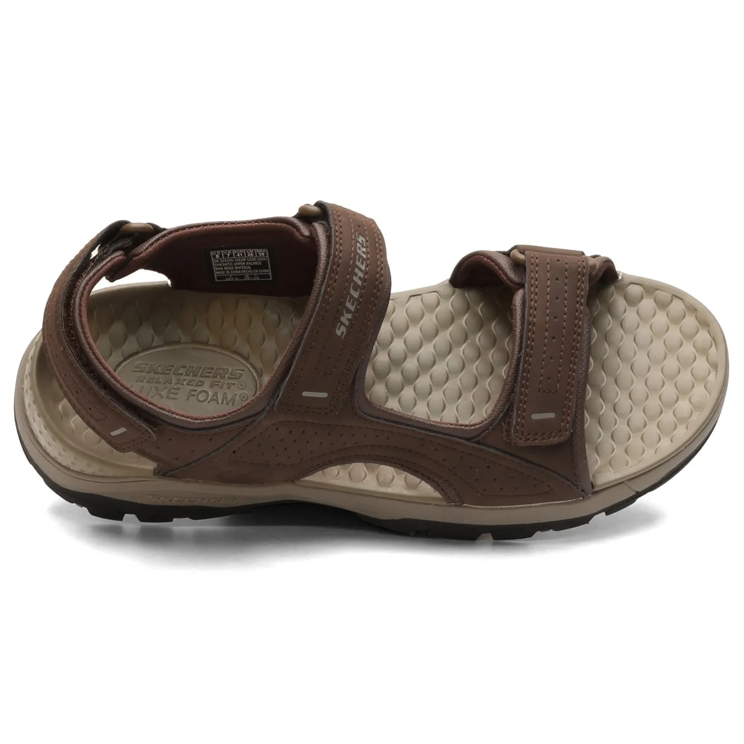 Sandals*Skechers Men's , Tresmen Garo Sandal Chocolate