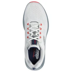 Sneakers & Athletics*Skechers Men's , Vapor Foam Sneaker Grey/Orange