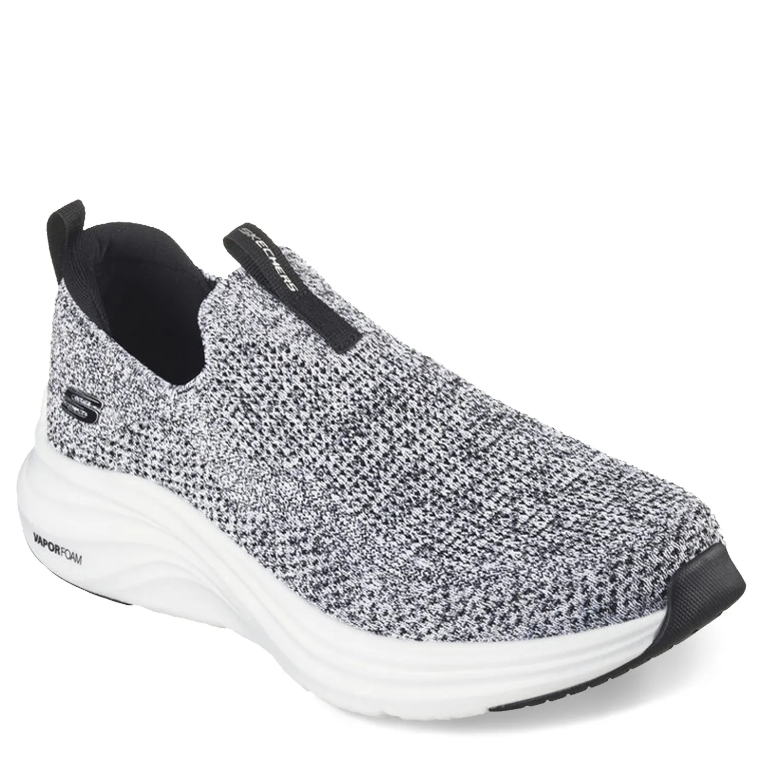 Slip-On Shoes*Skechers Men's , Vapor Foam - Oxulus Sneaker White/Black