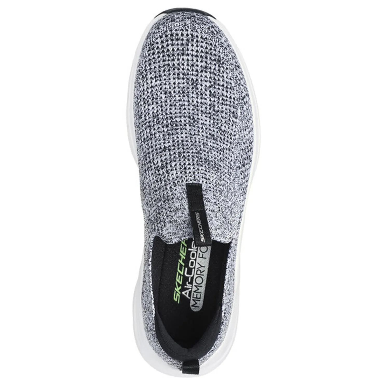 Slip-On Shoes*Skechers Men's , Vapor Foam - Oxulus Sneaker White/Black