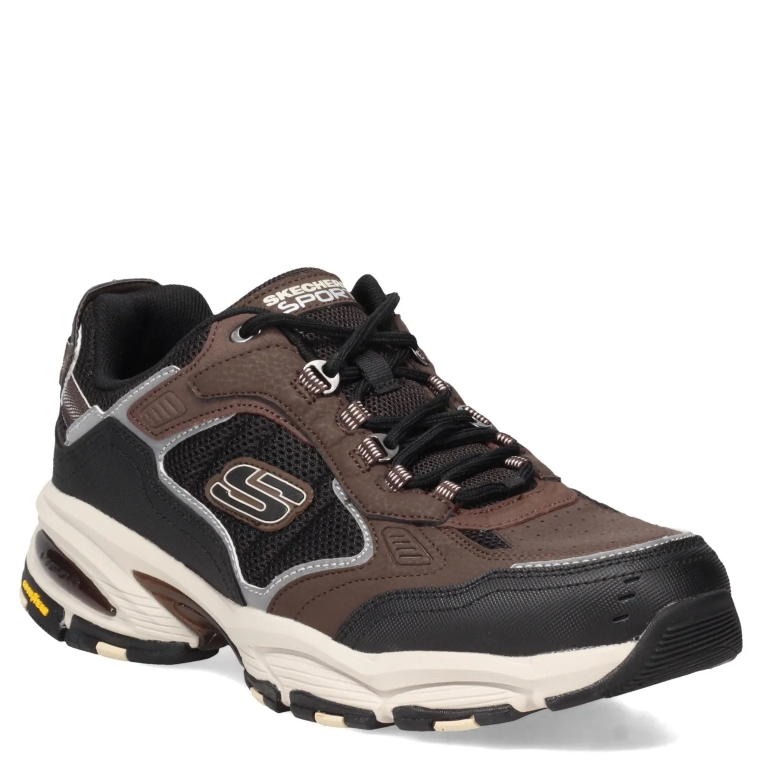Sneakers & Athletics*Skechers Men's , Vigor 3.0 Sneaker - Wide Width Brown/Black