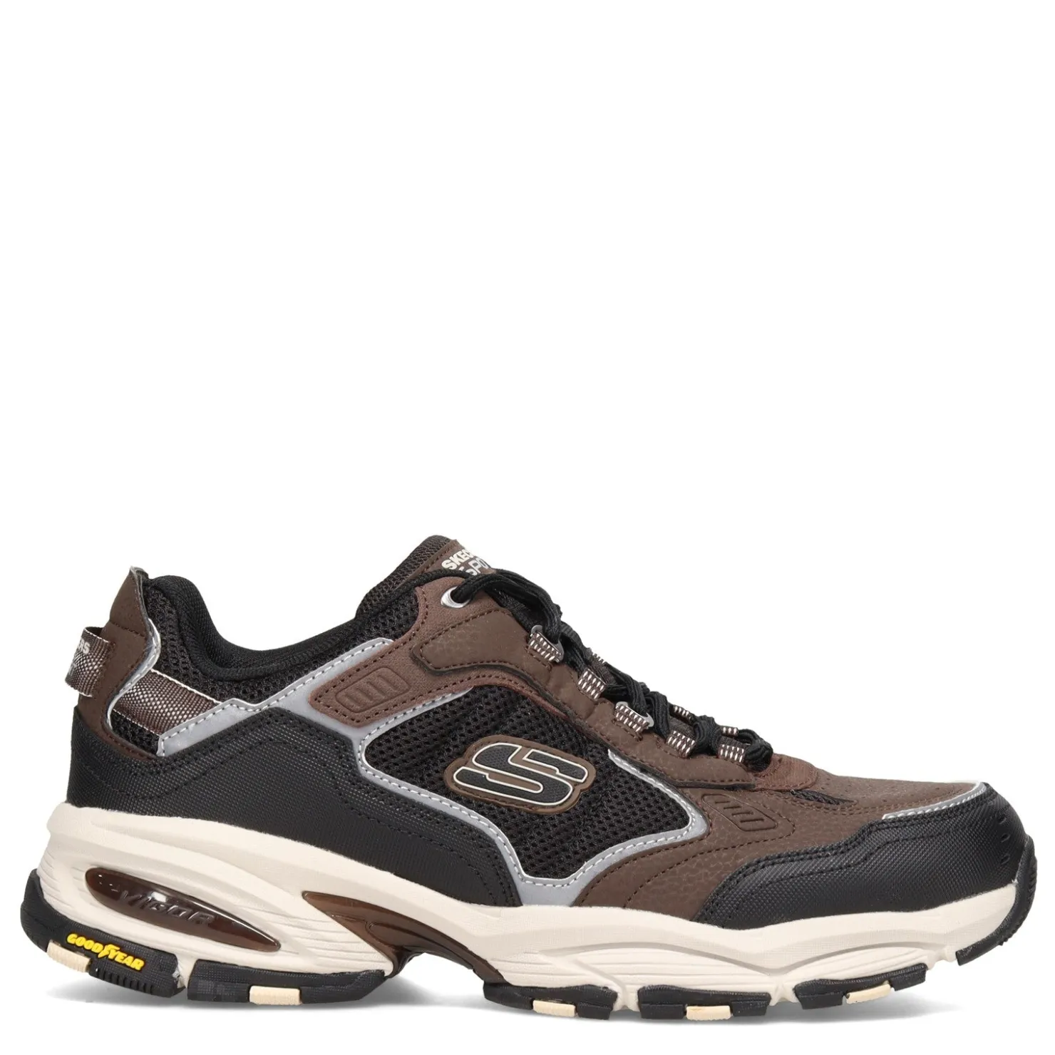 Sneakers & Athletics*Skechers Men's , Vigor 3.0 Sneaker - Wide Width Brown/Black