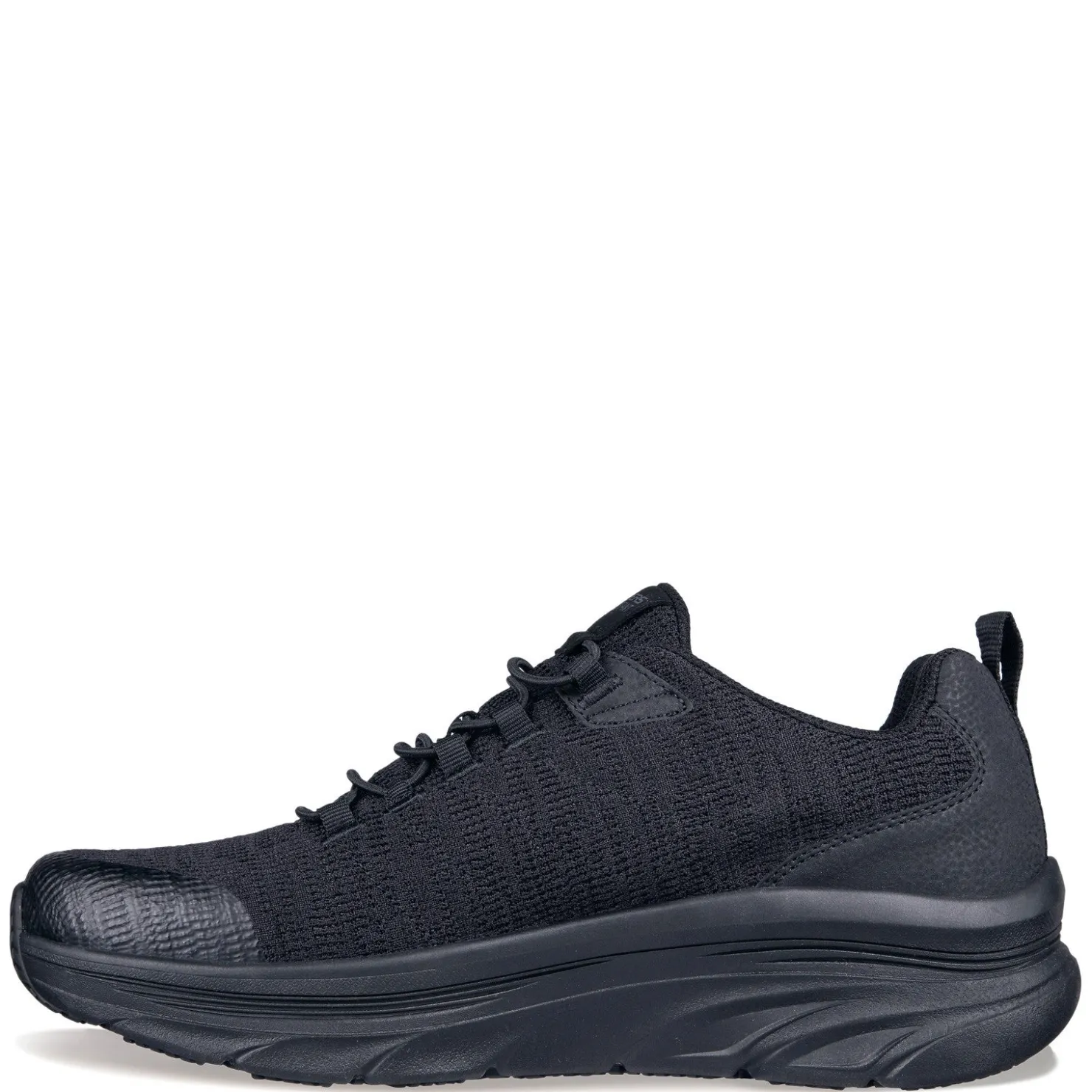 Sneakers & Athletics*Skechers Work Men's , D'Lux Walker SR - Luxir Work Shoe Black