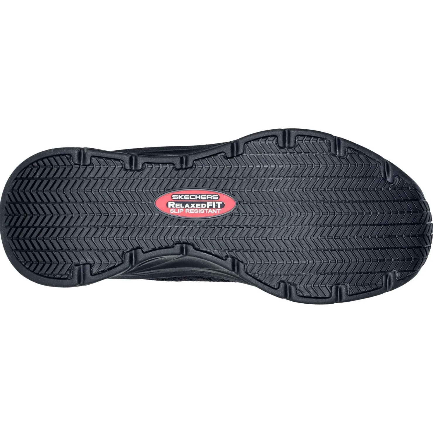 Sneakers & Athletics*Skechers Work Men's , D'Lux Walker SR - Luxir Work Shoe Black