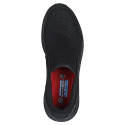 Work & Safety*Skechers Work Men's , Relaxed Fit: Squad Chaos SR - Urgran Work Sneaker - Wide Width Black