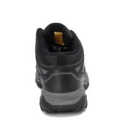 Boots*Skechers Work Men's , Relaxed Fit: Holdredge - Rebem ST Boot - Wide Width Black/Charcoal