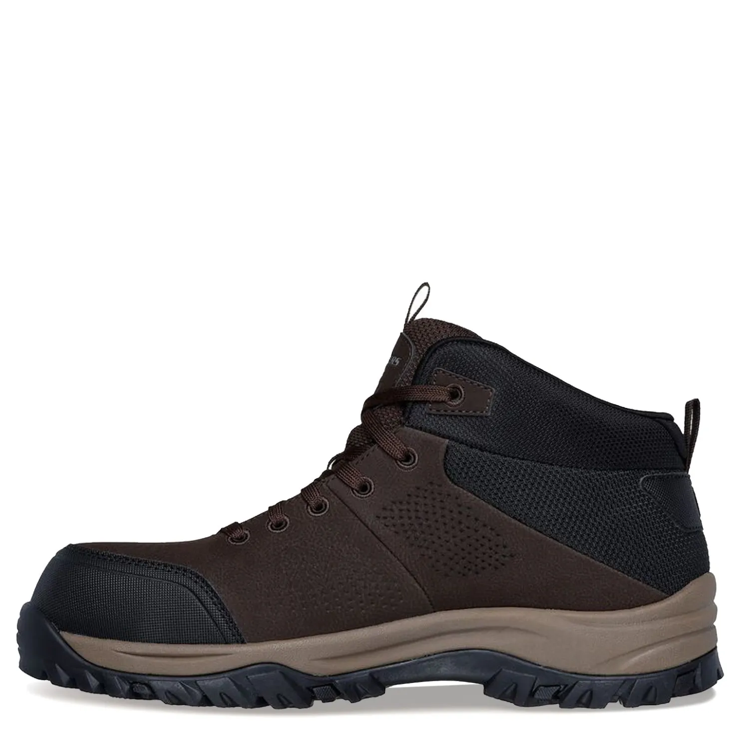 Boots*Skechers Work Men's Skechers, Work: Relment - Erett Composite Toe Work Boot - Wide Width Brown