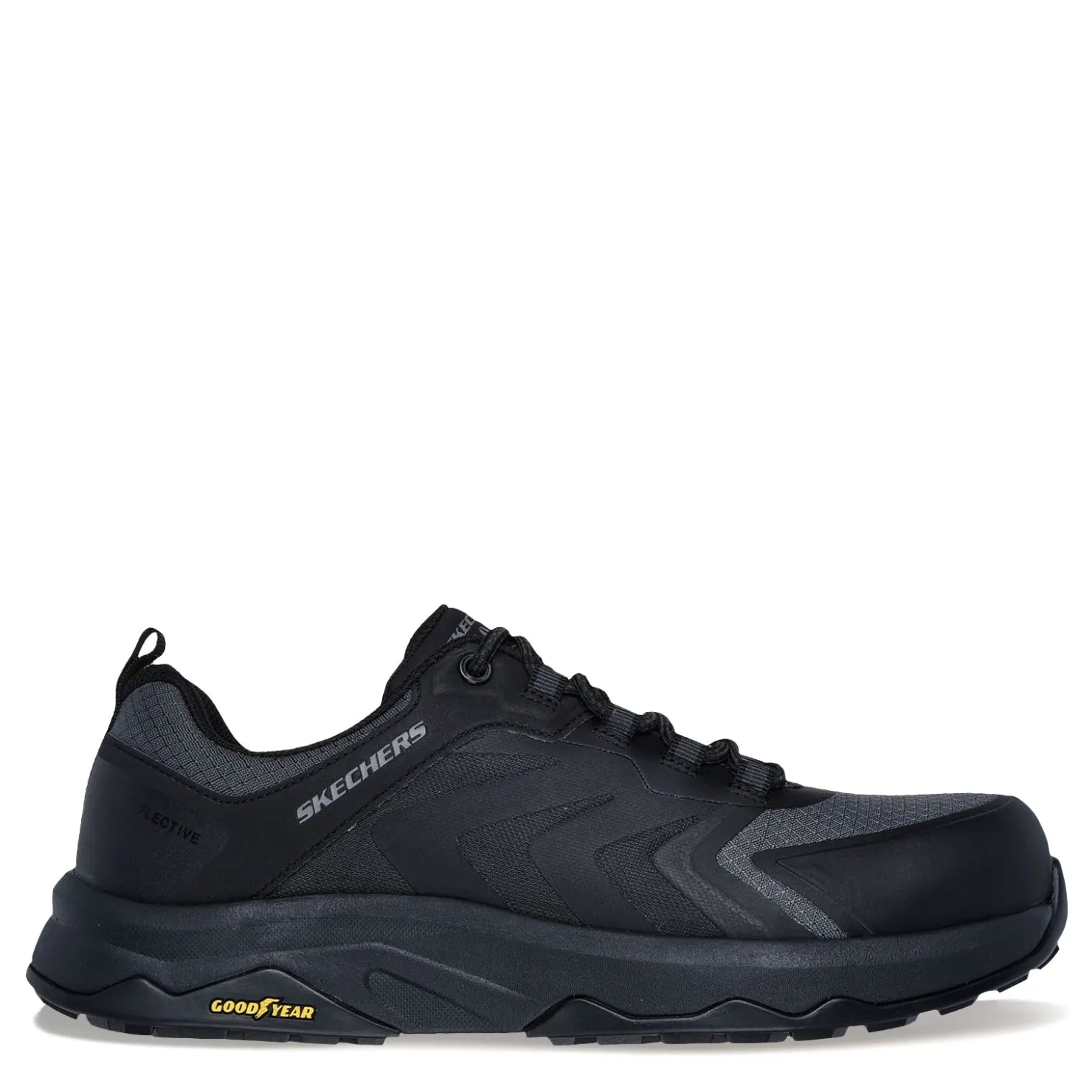 Sneakers & Athletics*Skechers Work Men's , Speed-Flex Trekker Sneaker - Wide Width Black