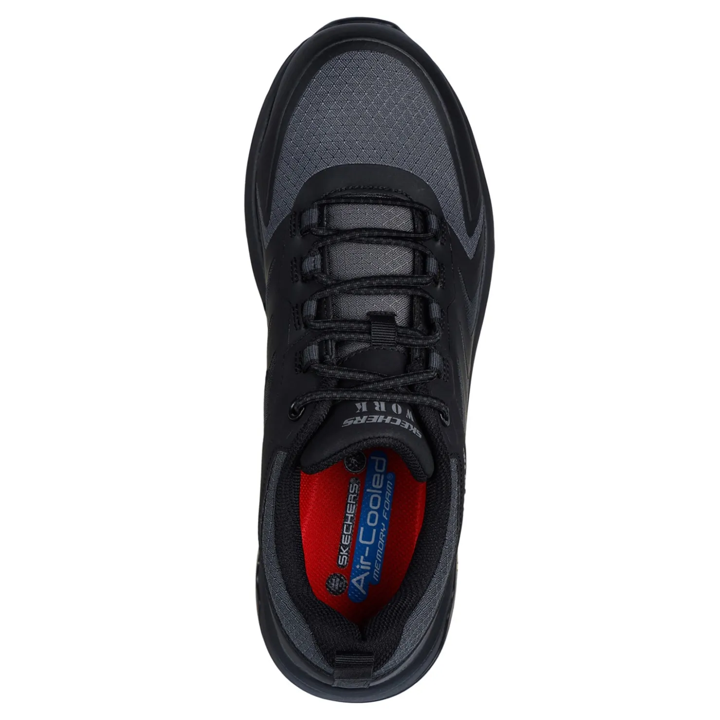 Sneakers & Athletics*Skechers Work Men's , Speed-Flex Trekker Sneaker - Wide Width Black