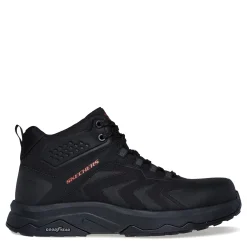 Sneakers & Athletics*Skechers Work Men's , Speed-Flex Trekker High-Top Carbon Toe Work Sneaker Black Red