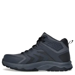 Work & Safety*Skechers Work Men's , Speed-Flex Trekker High-Top Carbon Toe Work Sneaker - Wide Width Charcoal