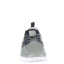 Boat Shoes*Skuze Men's , Del Marina - Stretch Fit Boat Shoe Grey Navy