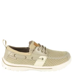 Boat Shoes*Skuze Men's , Del Marina - Stretch Fit Boat Shoe Tan Beige