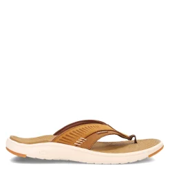 Flip Flops*Skuze Men's , Stingray Sandal Tan Brown