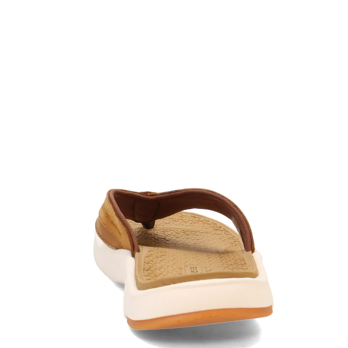 Flip Flops*Skuze Men's , Stingray Sandal Tan Brown
