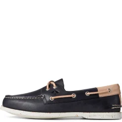 Slip-On Shoes*Sperry Men's , Authentic Original Veg Re-Tan Boat Shoe Navy