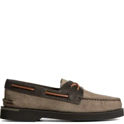Boat Shoes*Sperry Men's , Authentic Plushwave Double Sole Boat Shoe Olive