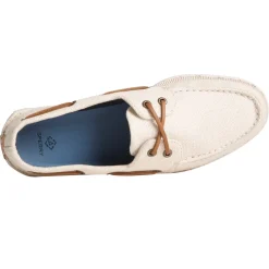 Boat Shoes*Sperry Men's , Authentic SeaCycled Boat Shoe Cream