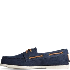 Boat Shoes*Sperry Men's , Authentic SeaCycled Boat Shoe Navy