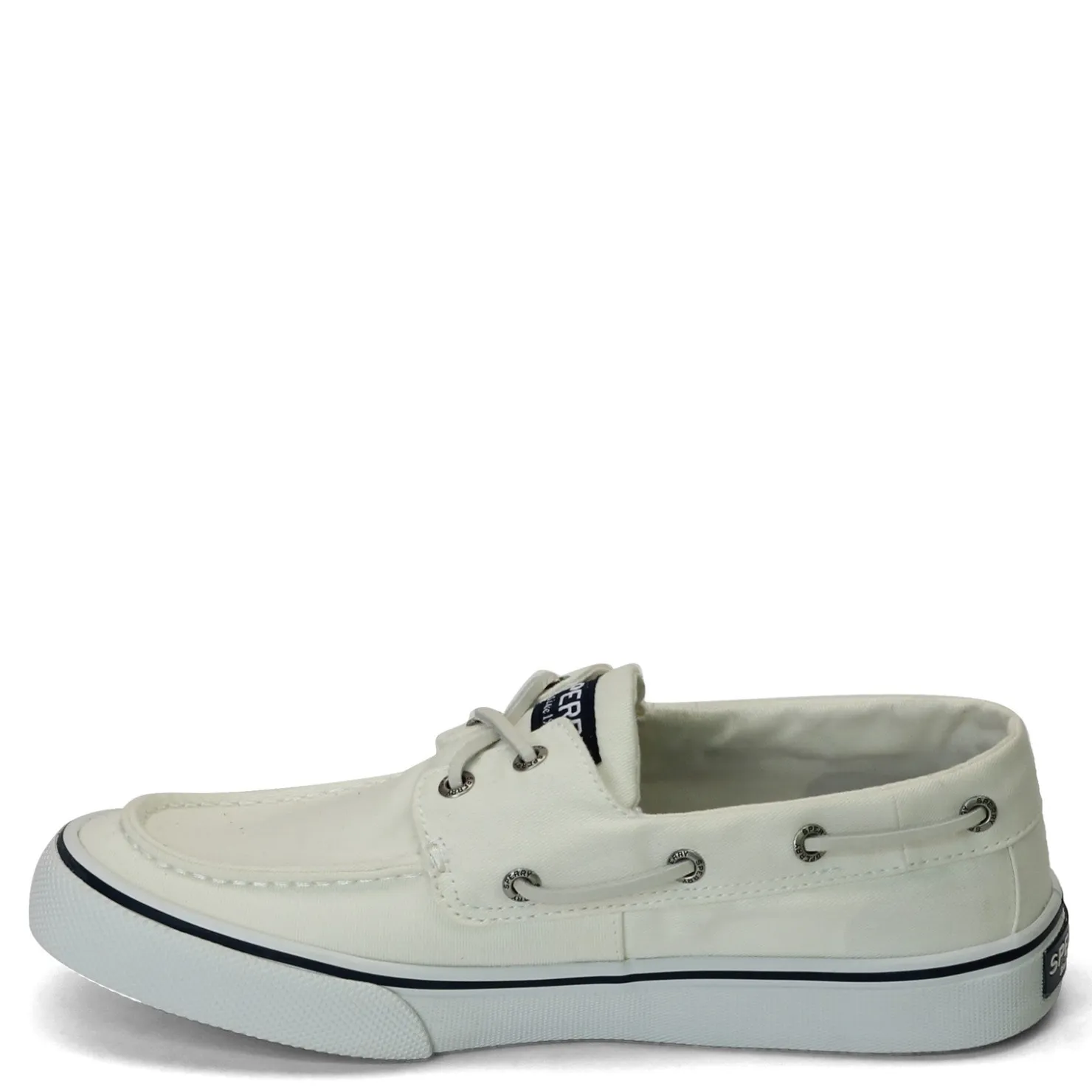 Boat Shoes*Sperry Men's , Bahama II Boat Shoe Off White
