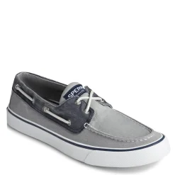 Boat Shoes*Sperry Men's , Bahama II Boat Shoe Grey Navy