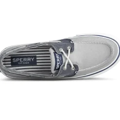 Boat Shoes*Sperry Men's , Bahama II Boat Shoe Grey Navy