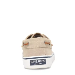 Boat Shoes*Sperry Men's , Bahama II Sneaker Tan Chambray