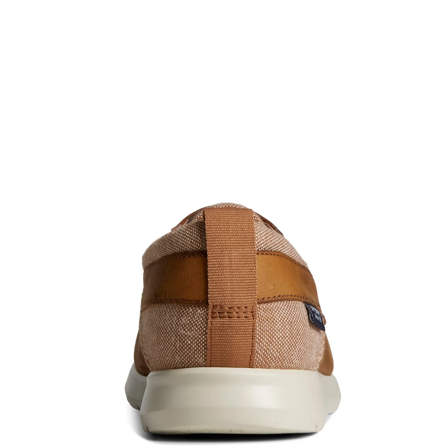 Boat Shoes*Sperry Men's , Bowrider Plushstep 3-Eye Slip-On Tan Leather