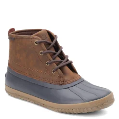 Boots*Sperry Men's , Breakwater Duck Boot Brown Navy
