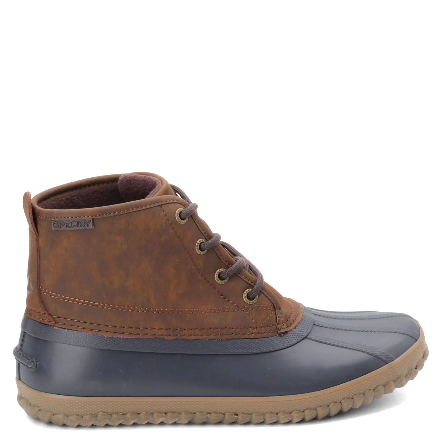 Boots*Sperry Men's , Breakwater Duck Boot Brown Navy