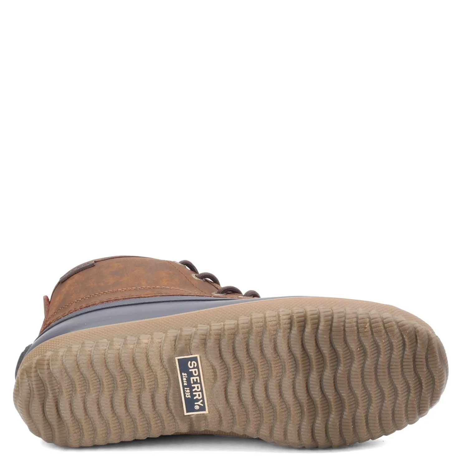 Boots*Sperry Men's , Breakwater Duck Boot Brown Navy