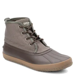 Boots*Sperry Men's , Breakwater Duck Boot Olive Brown